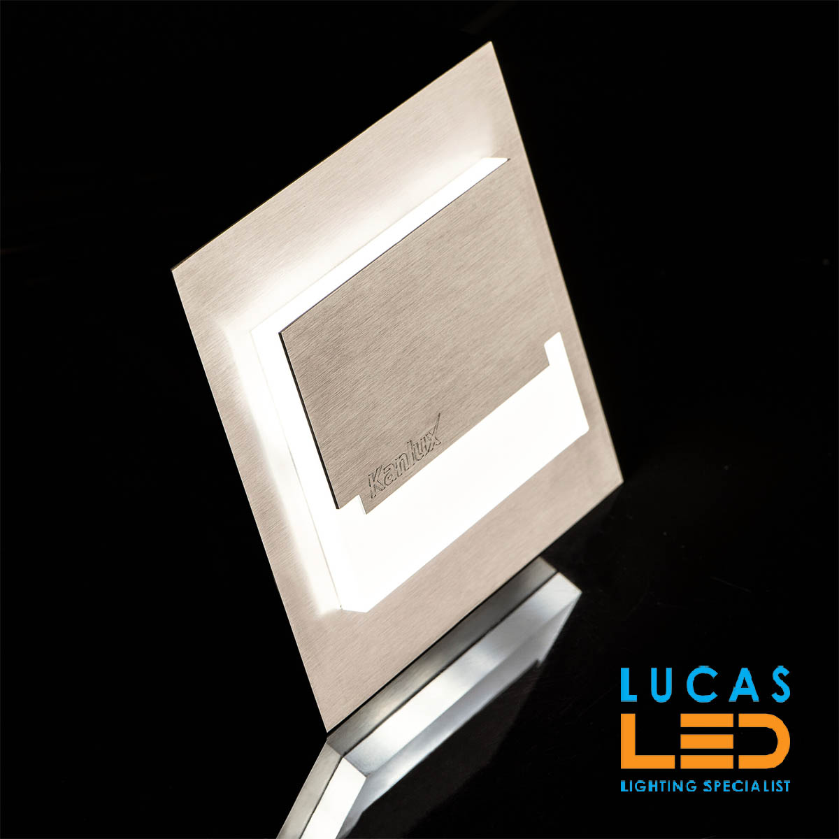 LED Wall / Stairs Lighting 0.8W - 3000K Warm White - 12V / DC - 13lm - IP20 - SABIK