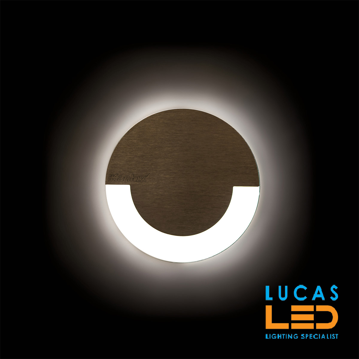 LED Wall / Stairs Lighting -  0.8W - 3000K - 12V / DC - 15lm - IP20 - recessed - LED SMD - decorative - SOLA - B-WW