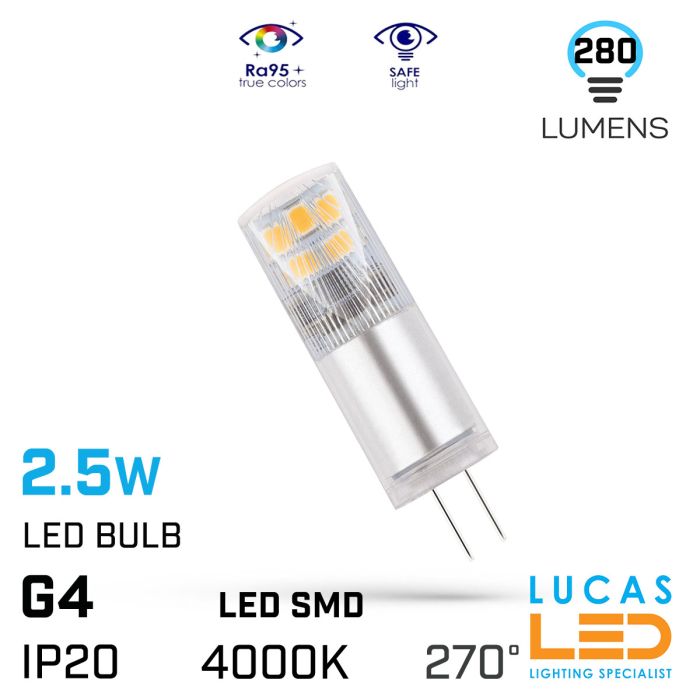 LED bulb G4/2W/12V 4000K
