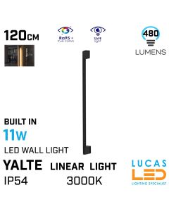 8w-led-linear-wall-light-yalte-black-90cm-3000k-warm-white-ip54-waterproof-340lm-full-fitting-outdoor-indoor-use-lucasled.ie