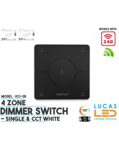 4-zone-elegant-design-classic-black-matt-finish-smart-dimmer-switch-ireland-irish-owner