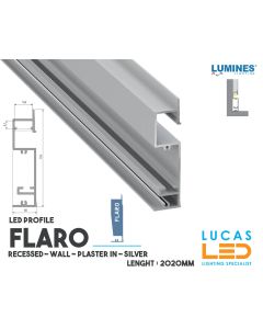 led-profile-recessed-architectural-plaster-in-flaro-silver-aluminium-2-02-meters-length-pro-multi-set