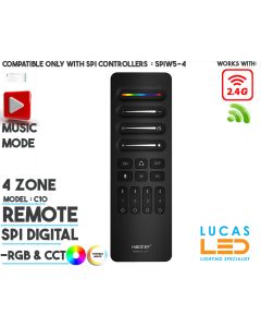 4-zone-SPI-remote-control-digital-for-addressable-led-strip-ideal-club-disco-music-mode-2.4GHz-ireland-fast-delivery-in-stock-