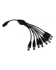 LED DC 8 Way Splitter plug connectors • Female Adapter • Terminal Block • 2A • DC Power •