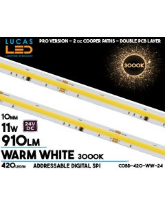 addressable-digital-spi-led-strip-warm-white-day-light-color-3000k-ultra-high-bright-cob-technology-efficient-lighting-lucas-led-ireland-buy-now-price
