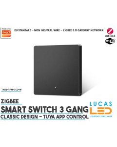 Black-smart-switch-3-gang-zigbee-tuya-app-philip-hue-ikea-app-for-lighting-ireland-europe