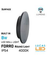 outdoor-led-wall-facade-lighting-8W-IP54-330lm-graphite-FORRO-lucasled.ie-ireland
