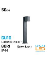 Outdoor LED Garden Light  GU10 - IP44 waterproof - GORI 50 - Driveway - Pathway - Pillar Light - Anthracite colour