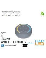 LED Wheel Dimmer • CCT • MiBoxer • 1 zone • Smart Lighting System • 2.4G  • Wireless • S1-G • Gray edition