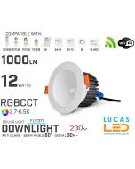 led-downlight-anti-glare-rgb-cct-12w-1000lm-wifi-2-4g-compatible-smart-lighting-system-multizone-wireless-miboxer-fut071-230v-lucasled.ie