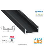 led-profile-surface-d-black-aluminium-2-02-meters-length-pro-multi-set-channel-for-led-strip-lucasled.ie-Bar Counter-Bedroom-Ceiling-Staircase-Hotel-price-ireland