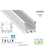 led-profile-surface-architectural-talia-white-aluminium-2-02-meters-lenght-pro-multi-set-lucasled.ie