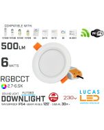 led-downlight-waterproof-ip54-rgb-cct-6w-500lm-wifi-2-4g-compatible-smart-lighting-system-multizone-wireless-miboxer-fut063-230v-lucasled.ie