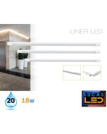 LINER LED 665mm - 18W - IP20 - 1600lm -  Natural White - LED Lighting Tube 