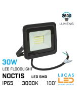 Outdoor-LED-Floodlight-30W - IP65 - 3000K - 2600lm-indoor-lucasled.ie