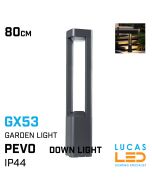 outdoor-led-pillar-bollard-post-lamp-GX53-IP44-anthracite-colour-PEVO-800-mm-driveway-landscape-pathway-light-lucasled.ie