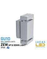 outdoor-led-surface-wall-mounted-light-up-down-gu10-ip44-grey-lucasled.ie