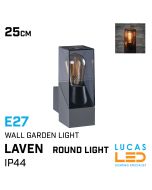 outdoor-led-wall-porch-entry-mounted-light-E27-IP44-anthracite-body-LAVEN-lucasled.ie