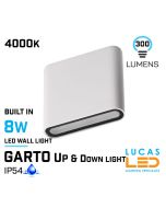 outoor-led-wall-light-8W-4000K-300lm-full-fitting-GARTO-white-color-lucasled.ie 