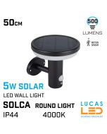 PIR-solar-wall-garden-LED_light-5W-4000K-500lm-round-shape-black-lucasled.ie