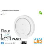 LED Touch Panel Switch • Single LED Strip • MiBoxer • 1 zone • 2.4G • Wireless • Compatible • Smart Lighting System • FUT087 • White edition