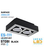 surface-led-spotlight-downlight-ceiling-fitting-light-2-x-gu10-es111-indoor-ip20-black-body-lucasled.ie