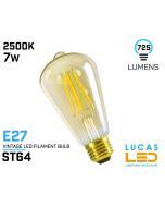 vintage-led-bulb-filament-light-E27-7W-2500K-ST64-amber-glass-decorative-lucasled.ie-ireland-lighting-store-wholesaler