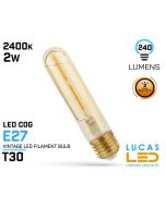 2W-vintage-led-long-tube-bulb-filament-light-E27-240lm-270-2400k-extra-warm-cog-edison-retroshine-lucasled.ie-online-store-led-supplier-Ireland