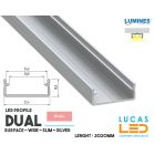 led-profile-surface-dual-silver-furniture-aluminium-profile2-02-meters-length-pro-multi-set-2-channel-for-led-strip-lucasled.ie-Bedroom-Stage-Spa-Church-School-price-europe