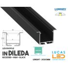 led-profile-recessed-architectural-indileda-black-aluminium-2-02-meters-length-pro-multi-set-lucasled.ie