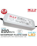 led-driver-power-supply-12v-200-watts-ip67-waterproof-plastic-case-high-quality-glp-gpv-non-pfc-lucasled.ie