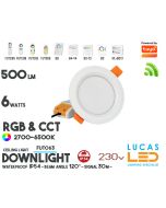 led-downlight-waterproof-ip54-rgb-cct-6w-500lm-wifi-2-4g-compatible-smart-lighting-system-multizone-wireless-miboxer-fut063-230v-lucasled.ie