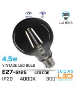 E27 Vintage LED Bulb GLOBE Ball 4.5W_4000K_Natural_White_320lm_lucasled.ie_ireland_supplier