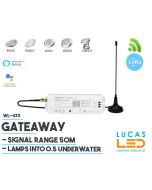 LED Gateway • RGB+CCT • 433 MHz • LoRa • 8 Zone • Smart Lighting System • MiBoxer • WL-433