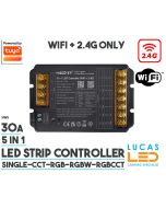 led-strip-controller-zigbee-2-4g-5-in-1-single-cct-rgb-rgbw-rgbcct-30a-ultra-high-12-48v-tuya-smart-lighting-system-wireless-hw5_lucasled.ie