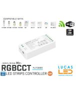 LED Strip Controller • RGB+CCT • MiBoxer • MiLight • WiFi • Smart Lighting System • 2.4G • Wireless • FUT039S • Upgraded Version