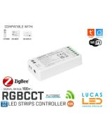 Zigbee 3.0 LED Strip Controller • RGB & CCT • MiBoxer • WiFi • Smart Lighting System • 2.4G • Wireless • FUT039Z • Upgraded Version