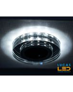 Recessed LED Downlight GU10 - 6500K Led Strip - IP20 - ceiling fitting - SOREN "O" Glass - Round