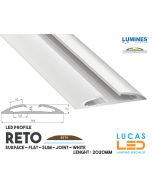 led-profile-surface-reto-white-aluminium-2-02-meters-length-pro-multi-set-handrail-fountain-resort-night club lighting-wardrobe-price-europe
