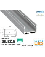 led-profile-surface-architectural-suspended-sileda-silver-aluminium-2-02-meters-lenght-pro-multi-set-lucasled.ie