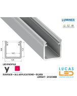 led-profile-surface-y-silver-aluminium-2-02-meters-length-pro-multi-set-Commercial-Handrail-Floor-Bathroom-Linear-price-europe