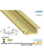 led-profile-recessed-z-gold-aluminium-2-02-meters-lenght-pro-multi-set-Library-Walkway-Pathway-Bathroom-Outdoor-price-ireland
