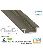 led-profile-recessed-z-inox-gold-aluminium-2-02-meters-lenght-pro-multi-set-lucasled.ie-Resort-Wardrobe-Restaurant-Mirror-Corridor-price-ireland