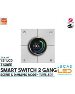 white-zigbee-smart-switch-knob-rotary-dimmer-2-gang-switch-tuya-app-control-ireland-lucas-led