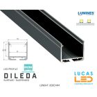 led-profile-surface-architectural-suspended-dileda-black-aluminium-2-02-meters-length-pro-multi-set-lucasled.ie