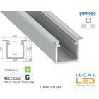 led-profile-recessed-g-silver-aluminium-2-02-meters-length-pro-multi-set-Building Facade-Display Board-Residential-Hand Rail-Outdoor-price-ireland