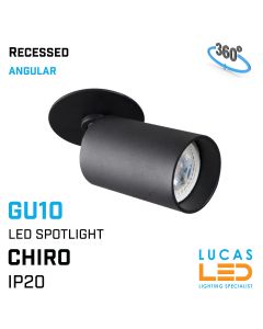 gu10_recessed_led_spotlight_wall_ceiling_mounted_fitting_IP20_round_black_lucasled.ie