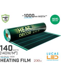 heating film-140W-ireland-ie-price-efficient-heating-flooring-europe-heat-home-cheap-energy-heating-ireland-mat-25-years-warranty