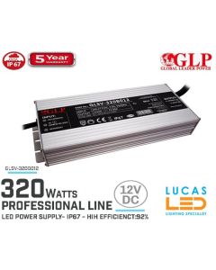led-driver-power-supply-12v-320-watts-ip67-waterproof-metal-case-5-year-pro-line-glp-glsv-lucasled.ie