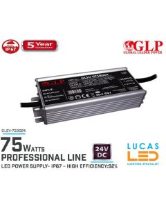 led-driver-power-supply-24v-75-watts-ip67-waterproof-metal-case-5-year-pro-line-glp-glsv-lucasled.ie